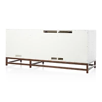 Clapboard 60" White Media Console