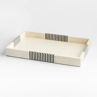 Clara Resin Inlay Decorative Tray 24"