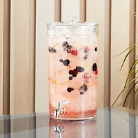 Claro 1.45-Gallon Acrylic Drink Dispenser with French Kitchen Stand