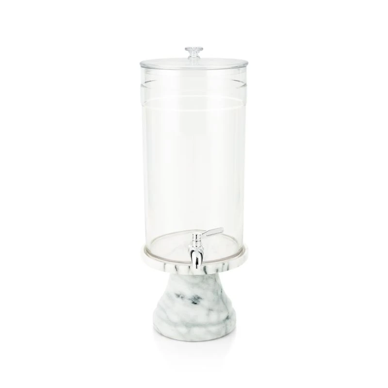 Claro 1.45-Gallon Acrylic Drink Dispenser with French Kitchen Stand