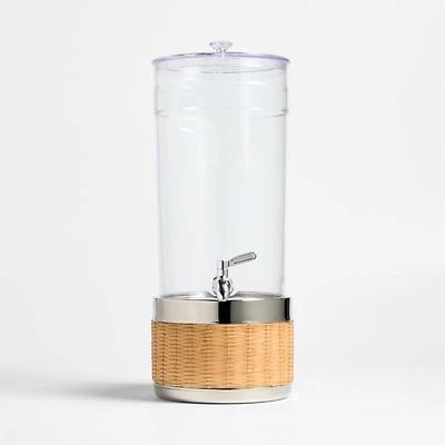Claro 1.45-Gallon Acrylic Drink Dispenser with Amici Stand