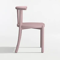 Classic Violet Purple Wood Kids Play Chair