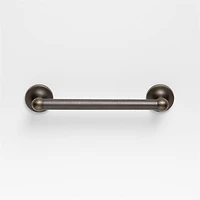 Classic 4" Round Brushed Bronze Cabinet Drawer Bar Pull