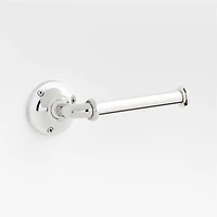 Classic Round Polished Chrome Wall-Mounted Toilet Paper Holder