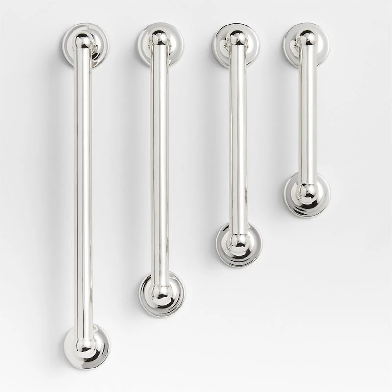 Classic 3" Round Polished Chrome Cabinet Drawer Bar Pull