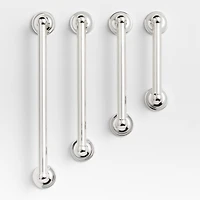 Classic 3" Round Polished Chrome Cabinet Drawer Bar Pull