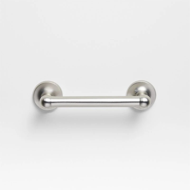 Classic 3" Round Brushed Nickel Cabinet Drawer Bar Pull