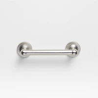 Classic 3" Round Brushed Nickel Cabinet Drawer Bar Pull