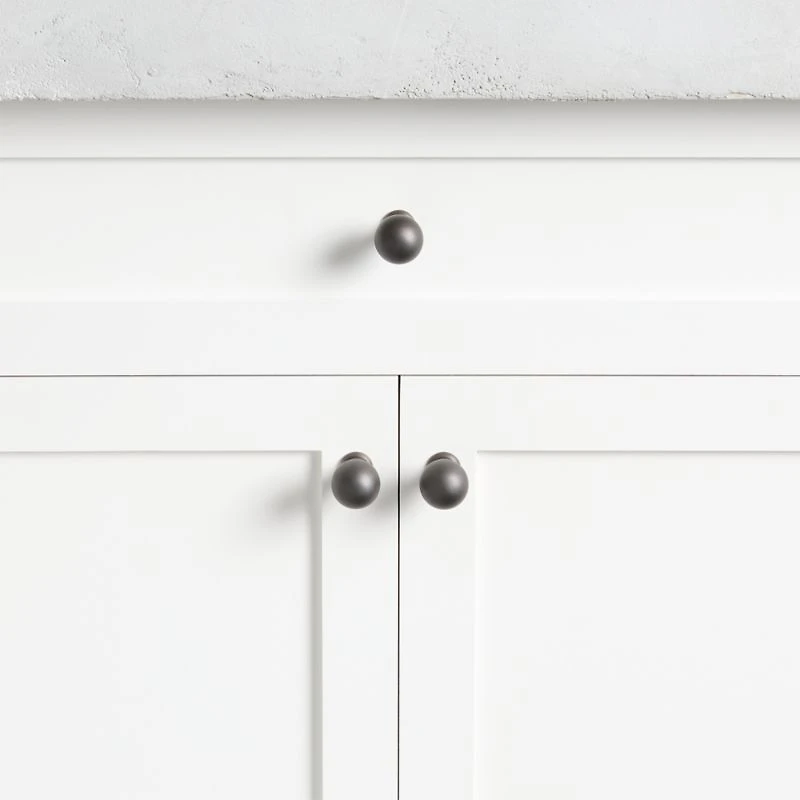 Classic Sphere Brushed Bronze Cabinet Knob