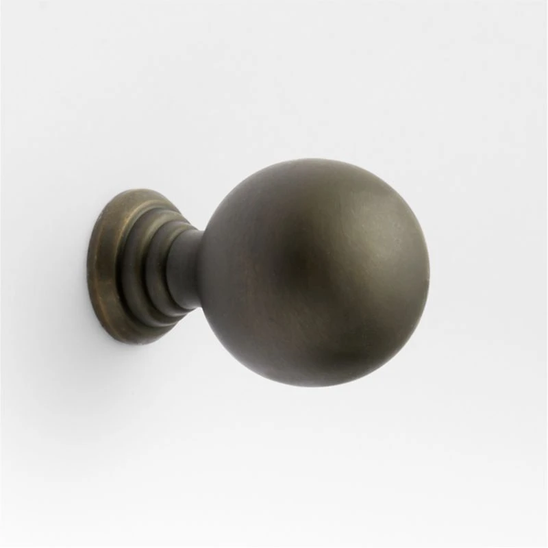 Classic Sphere Brushed Bronze Cabinet Knob