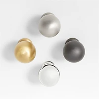 Classic Sphere Brushed Bronze Cabinet Knob