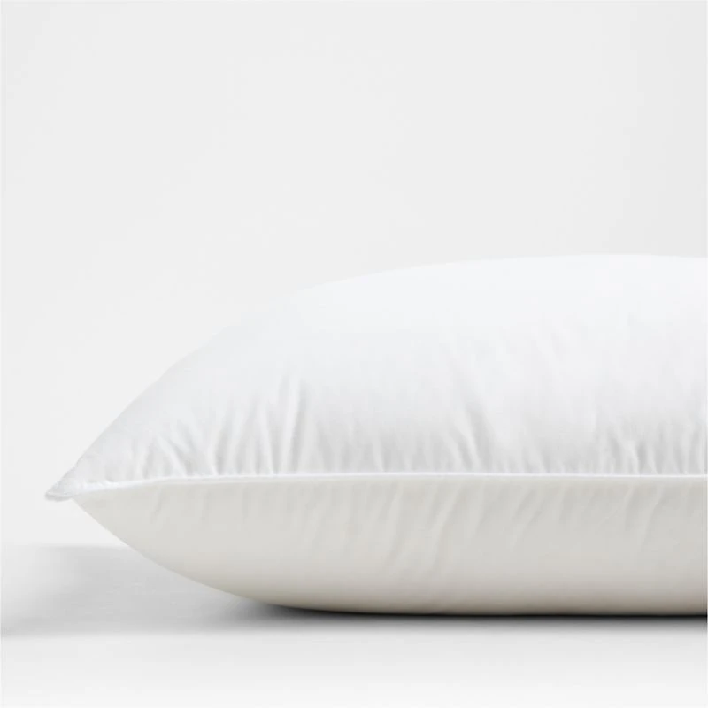 Classic Organic Cotton Down Feather Euro Bed Pillow