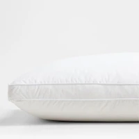 Classic Organic Cotton Down Feather Standard Side Sleeper Bed Pillow