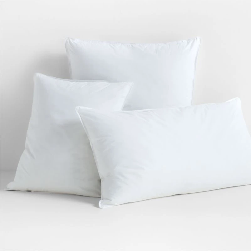 Classic Organic Cotton Down-Alternative Soft Standard Bed Pillow