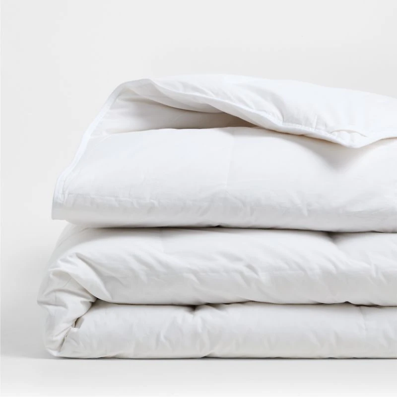 Classic Organic Cotton Heavyweight Down Full/Queen Duvet Insert