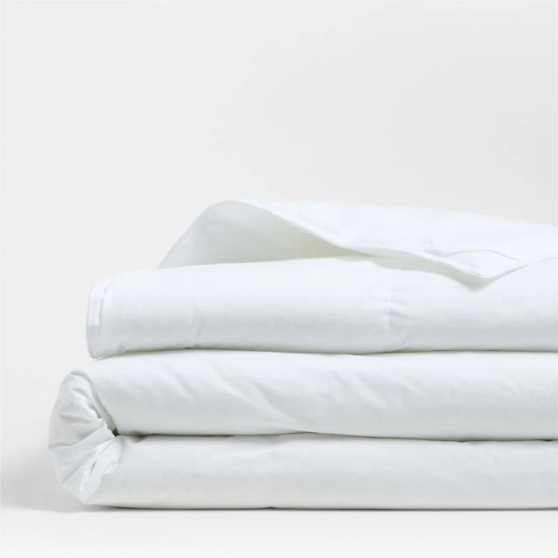Classic Organic Cotton Down-Alternative Lightweight Twin Duvet Insert