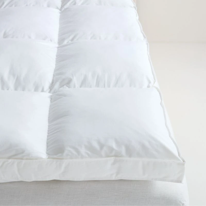 Classic Organic Cotton Down-Alternative Fiber Twin Matteress Topper