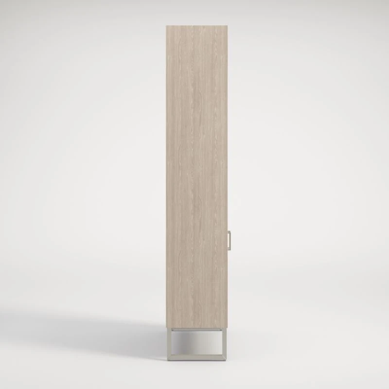 Clybourn Pickled Oak 32" Storage Bookcase