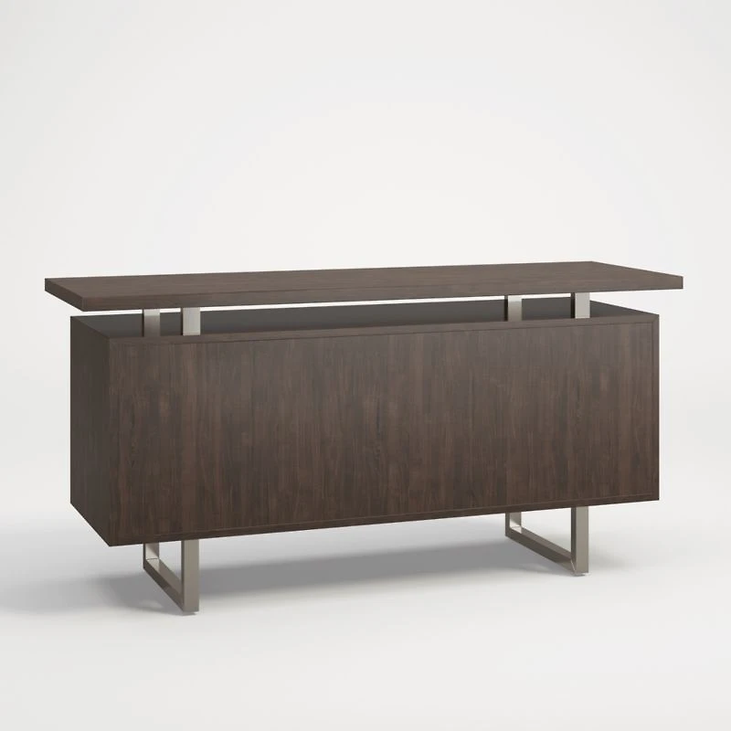 Clybourn Charcoal Cherry Credenza