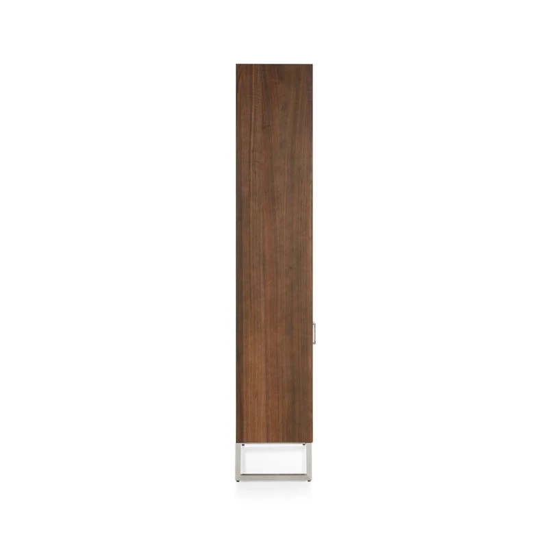 Clybourn 32" Walnut Storage Bookcase