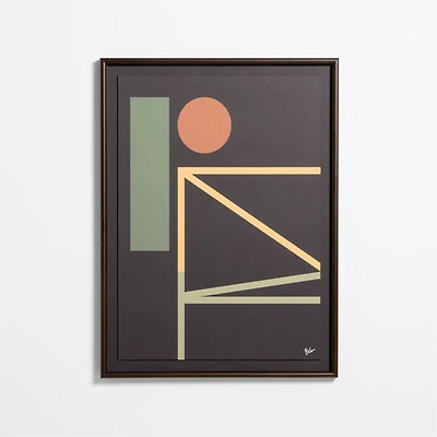 "Coimbra II" by Edward View 35"x47" Framed Wall Art Print