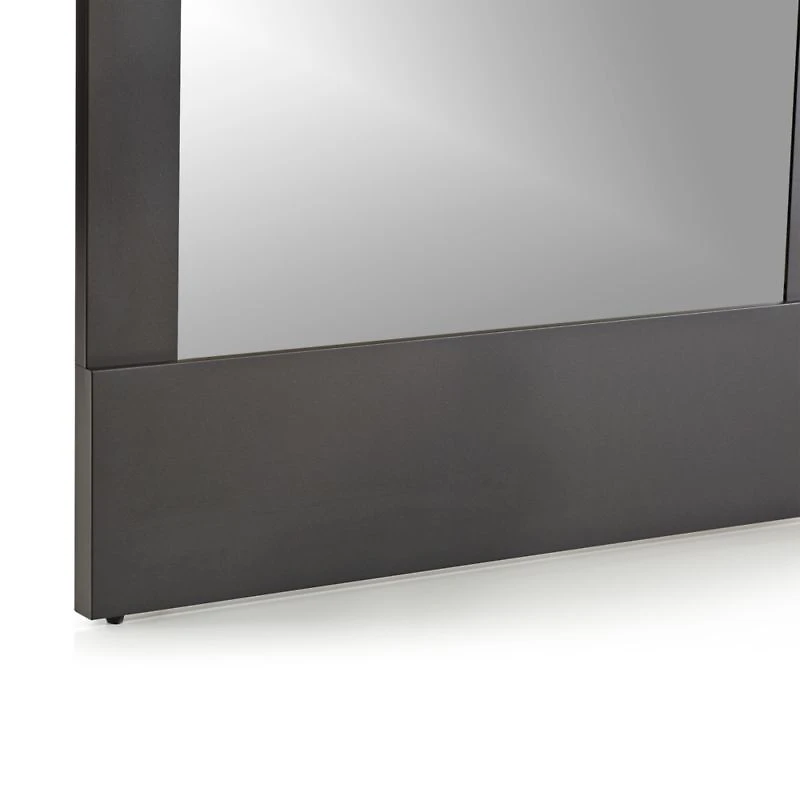 Colby Gunmetal Floor Mirror
