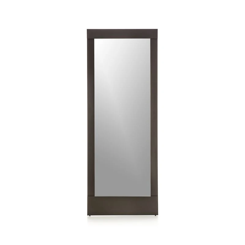 Colby Gunmetal Floor Mirror