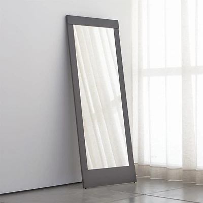 Colby Gunmetal Floor Mirror