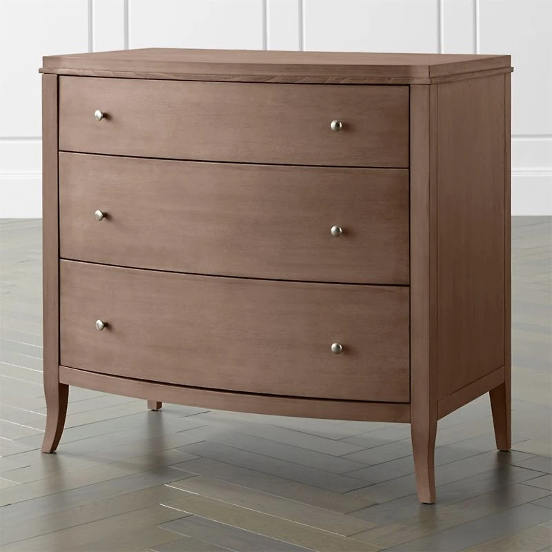 Colette Driftwood 3-Drawer Chest