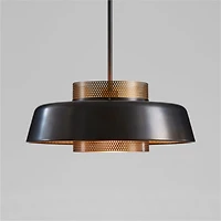 Colin Perforated Metal Pendant Light