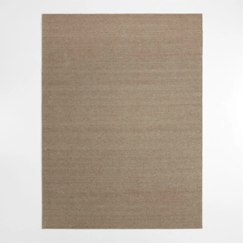Colmar Performance Handwoven Almond Brown Area Rug 10'x14'