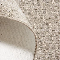 Colmar Performance Handwoven Marled Brown Area Rug 9'x12'