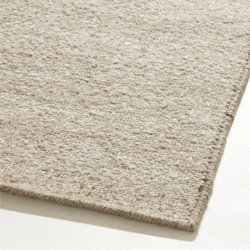 Colmar Performance Handwoven Marled Brown Area Rug 9'x12'