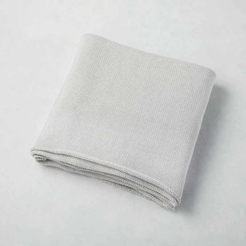 Comfy Critter Grey Elephant Baby Stroller Blanket