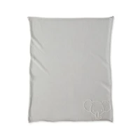 Comfy Critter Grey Elephant Baby Stroller Blanket