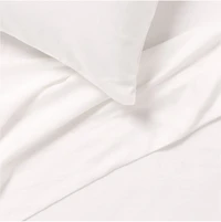 Comfy Tee Pampas Ivory Organic Cotton Jersey Kids Full Sheet Set
