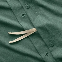 Comfy Tee Organic Cotton Jersey Green Twin XL Duvet Cover