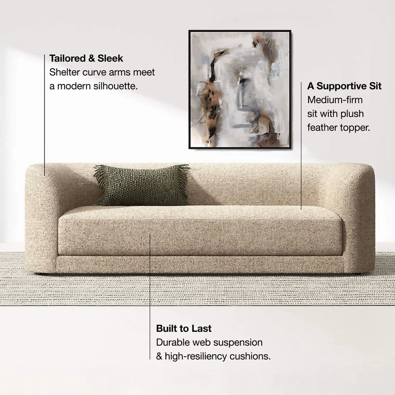 Contour 93" Sofa