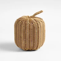 Conway Small Rattan Pumpkin
