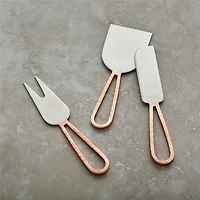 Beck Copper Hard Cheese Knife