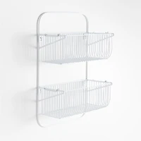 Cora 2-Tier Wall-Mount Hanging Basket