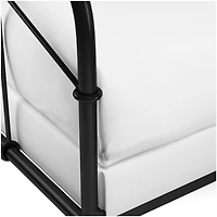 Cora Queen Black Iron Bed