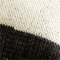 Corby 23" Geometric Ink Black Kilim Pillow Cover