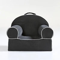 Grey Corduroy Small Kids Lounge Nod Chair