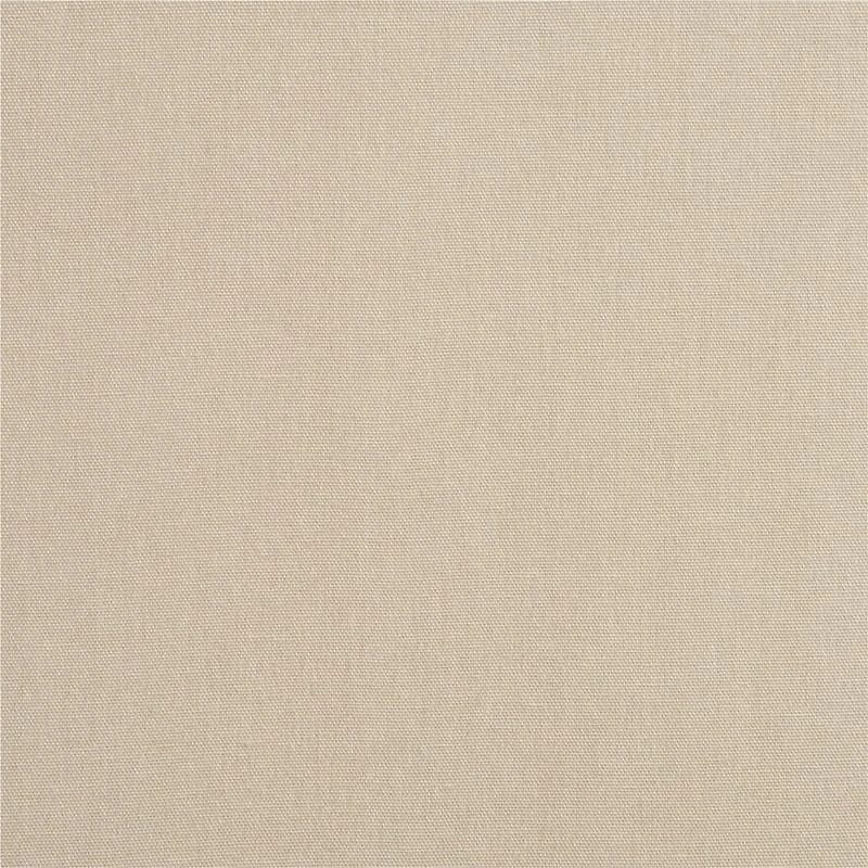 Organic Cotton Natural Taupe Window Curtain Panel 52"x96"