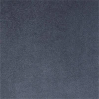 Indigo Blue Cotton Velvet Window Curtain Panel 48"x84"