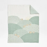 Counting Sheep Organic Cotton Baby Crib Quilt