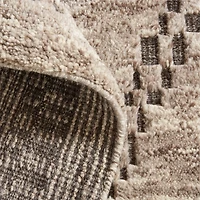 Courchevel Wool Hand-Knotted Grey Area Rug 10'x14'