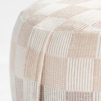 Cove Pink and Purple Checkered Kids Floor Cushion