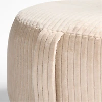 Stone Tan Velvet Corduroy Kids Floor Cushion